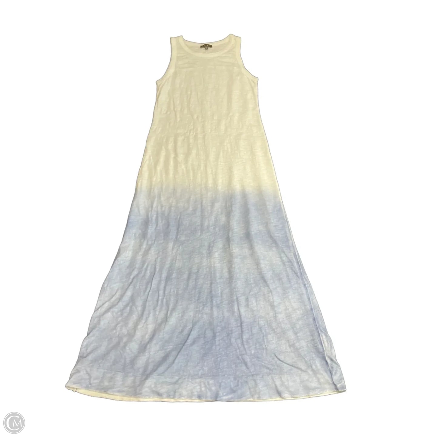 Dress Casual Midi By Lilla P In Blue & White, Size: Xs