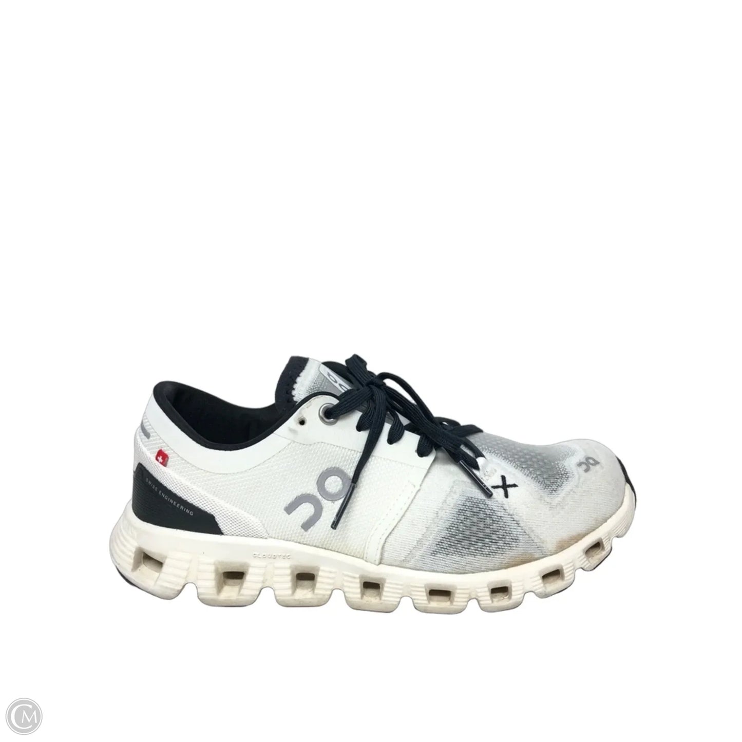 Shoes Athletic By On In Black & White, Size: 6.5