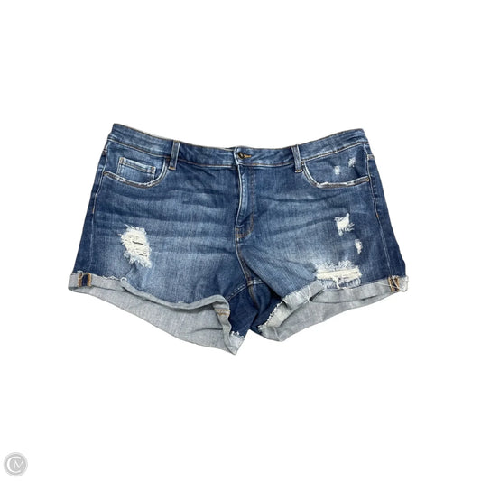 Shorts By True Craft In Blue Denim, Size: 22