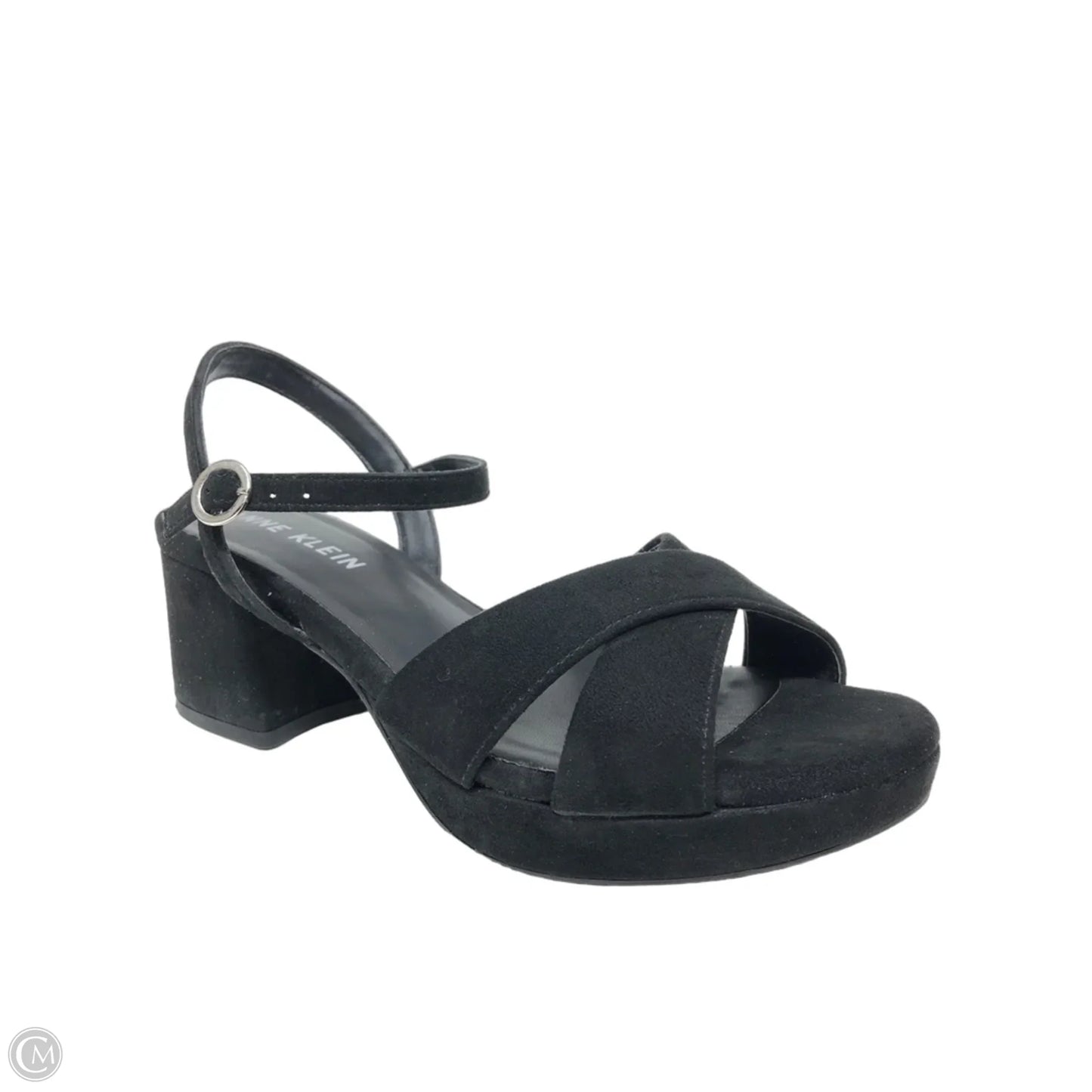 Sandals Heels Block By Anne Klein In Black, Size: 9.5