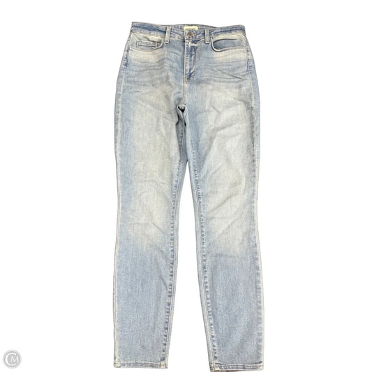 Jeans Skinny By L Agence In Blue Denim, Size: 8