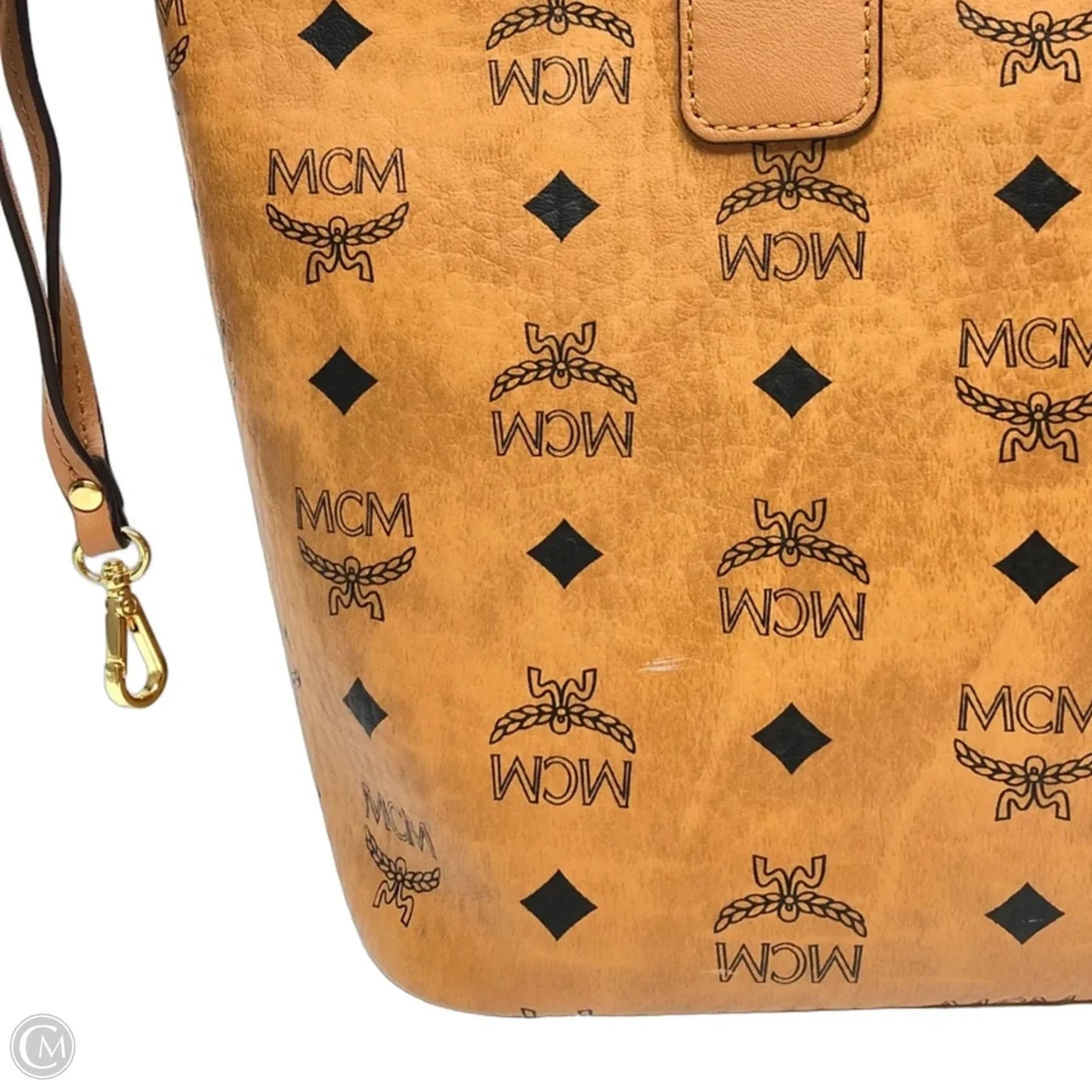 Tote Luxury Designer By Mcm, Size: Medium