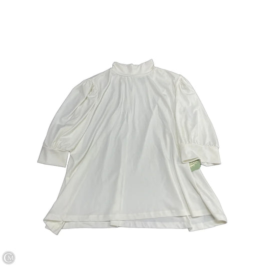 Top Short Sleeve By Ryegrass In Cream, Size: 3x