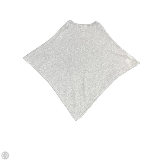 Poncho By Rachel Zoe In Grey, Size: Osfm