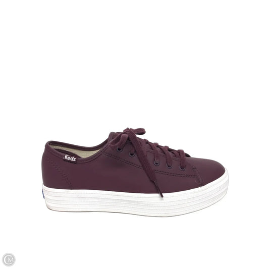 Shoes Sneakers By Keds In Purple & Red, Size: 6
