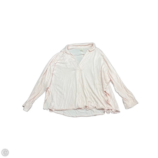 Top Long Sleeve By We The Free In Pink, Size: L