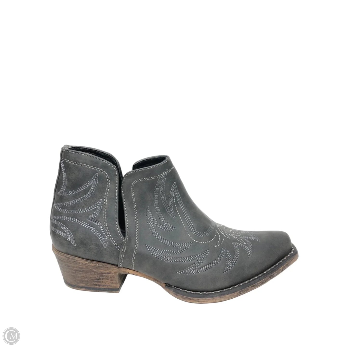 Boots Western By Roper In Grey, Size: 10