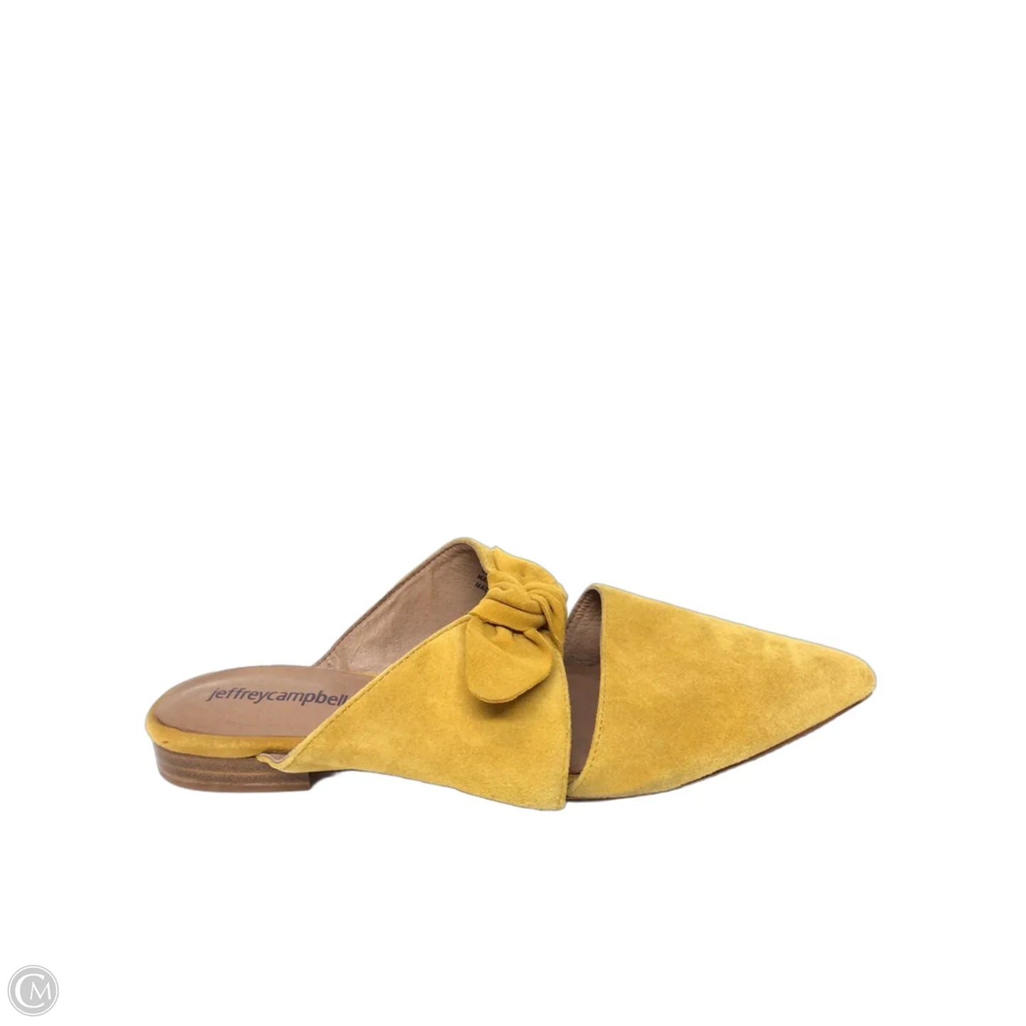 Shoes Flats By Jeffrey Campbell In Yellow, Size: 9.5