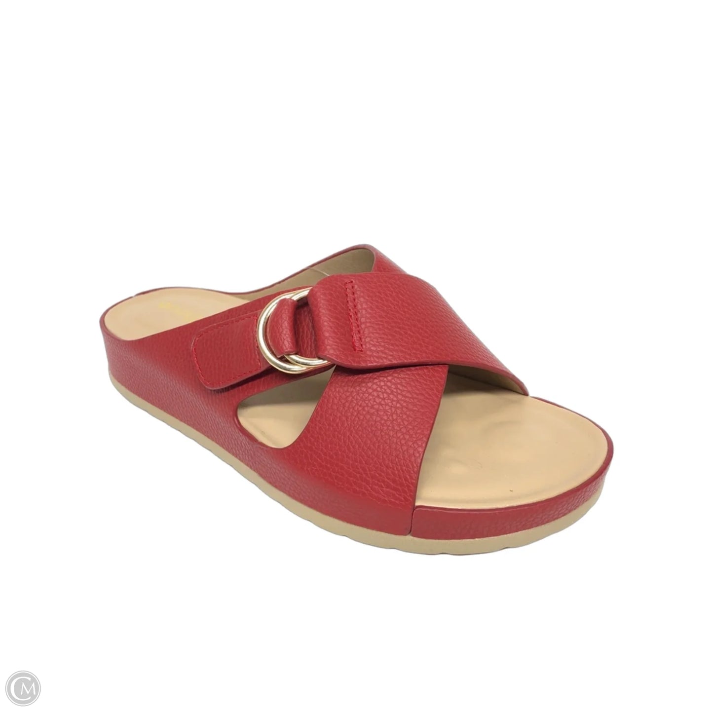 Sandals Flats By Spring Step In Red, Size: 7
