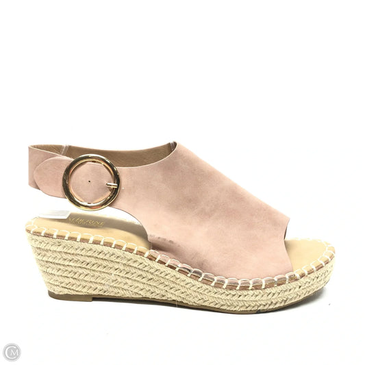 Shoes Heels Wedge By Catherine Malandrino In Pink, Size: 10