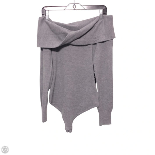 Sweater By Express In Grey, Size: S