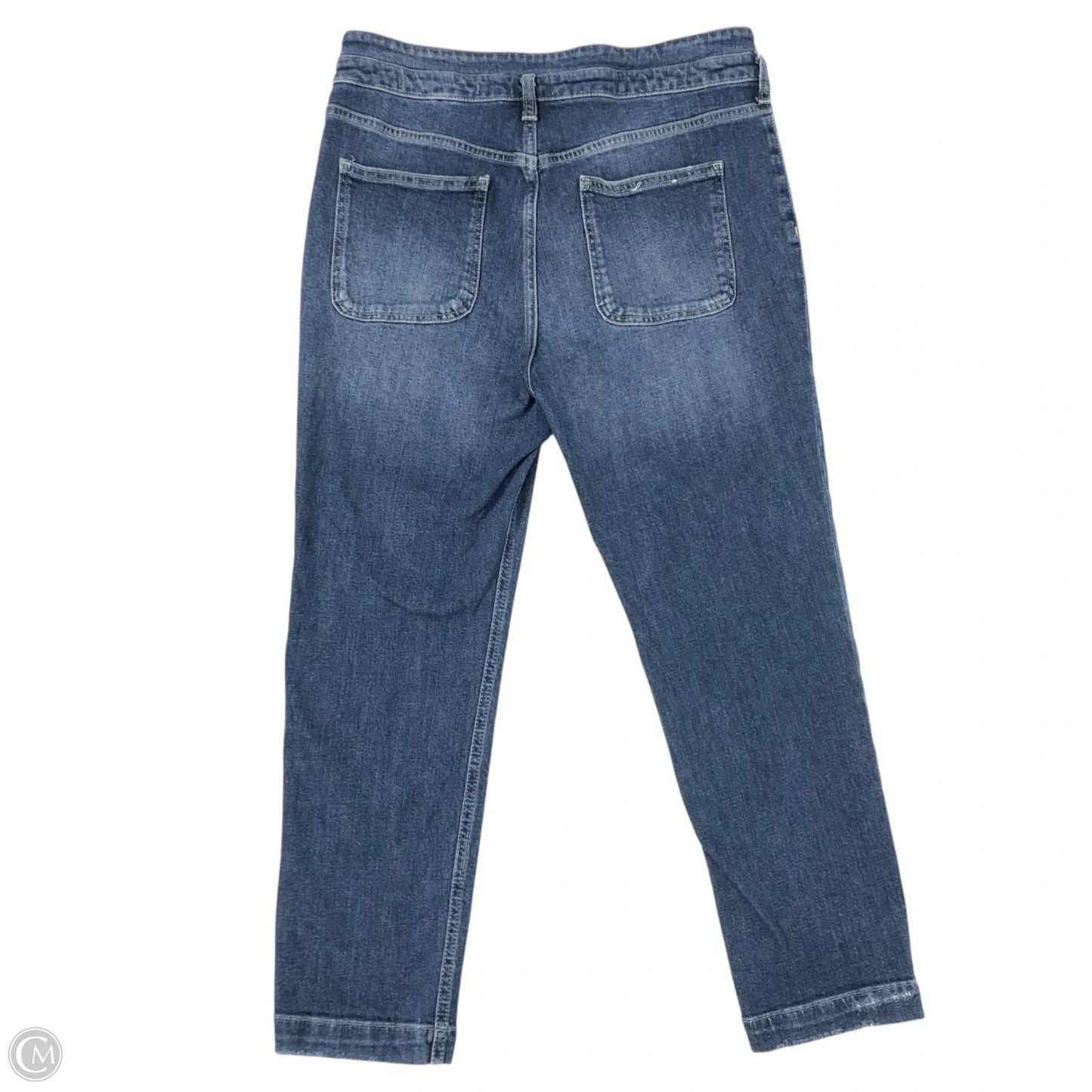 Jeans Straight By Pilcro In Blue Denim, Size: 10