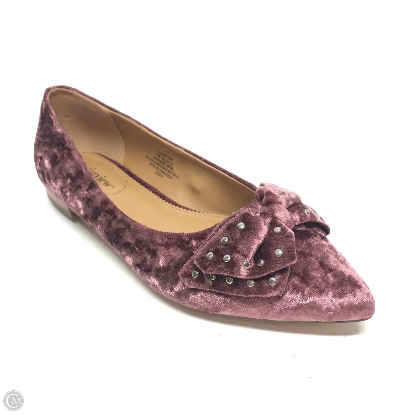 Shoes Flats By Comfortview In Mauve, Size: 7