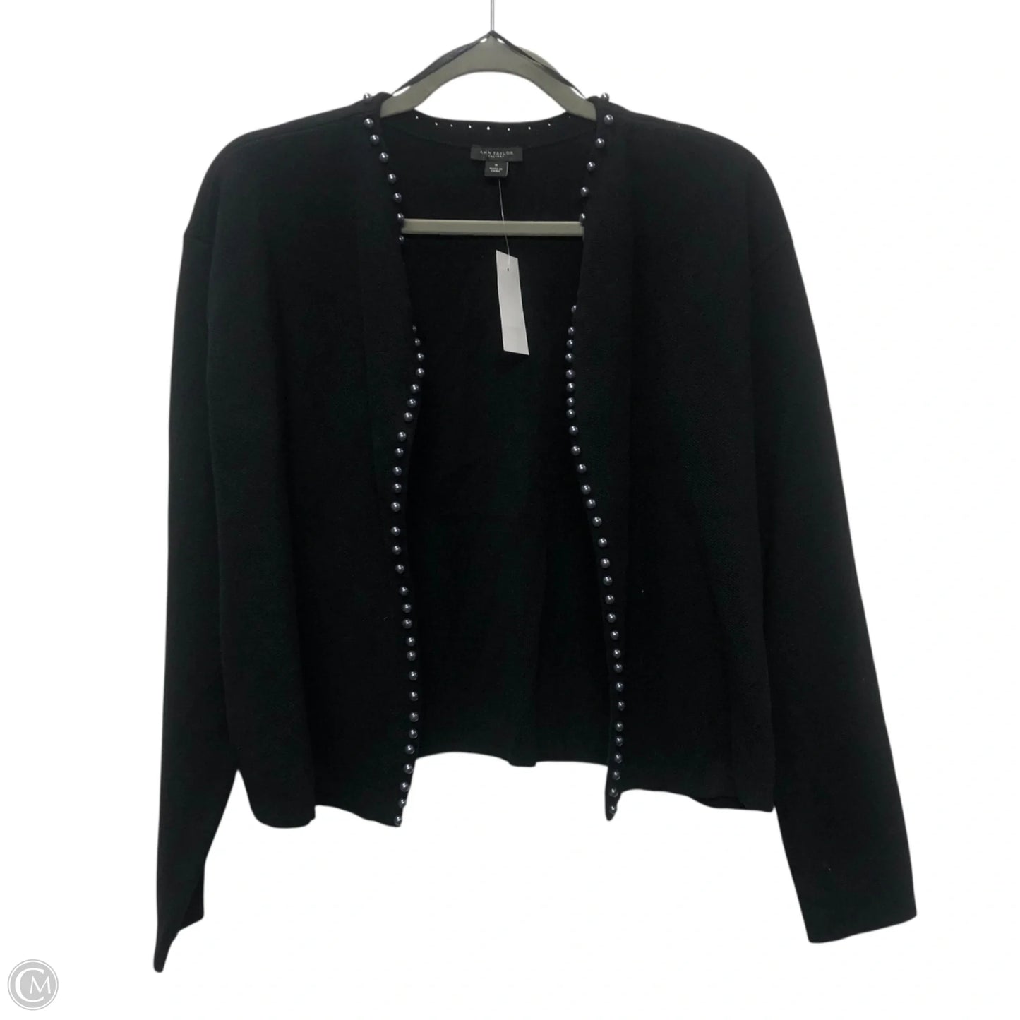 Cardigan By Ann Taylor In Black, Size: M