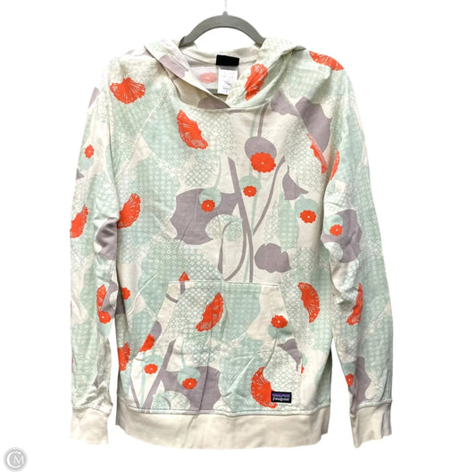 Top Long Sleeve By Patagonia In Beige, Size: S
