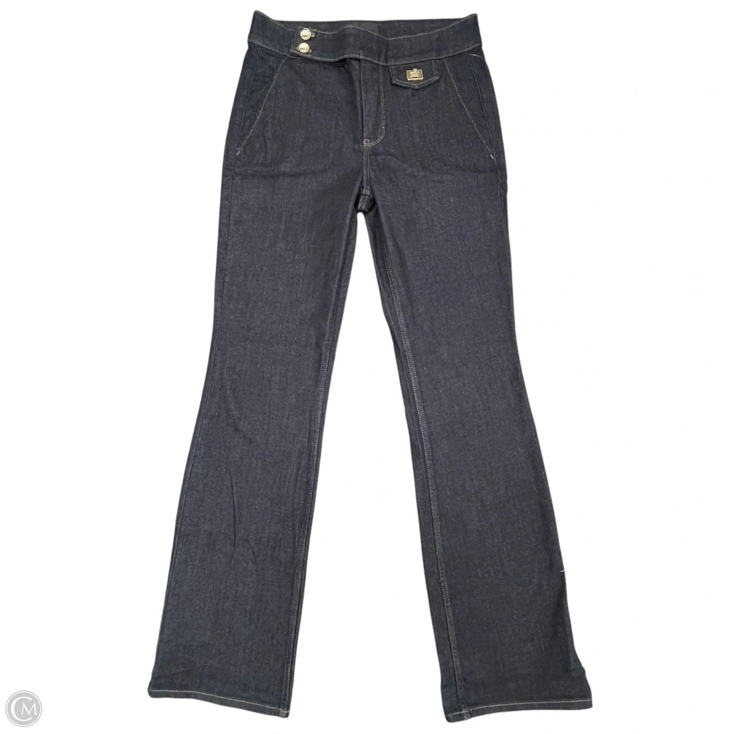 Jeans Flared By White House Black Market In Blue Denim, Size: 6