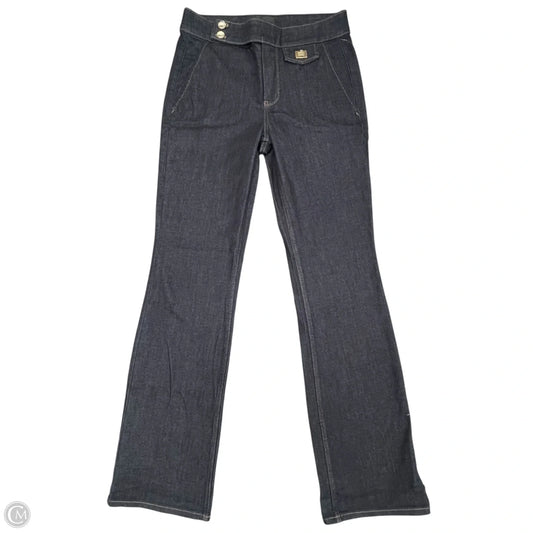 Jeans Flared By White House Black Market In Blue Denim, Size: 6