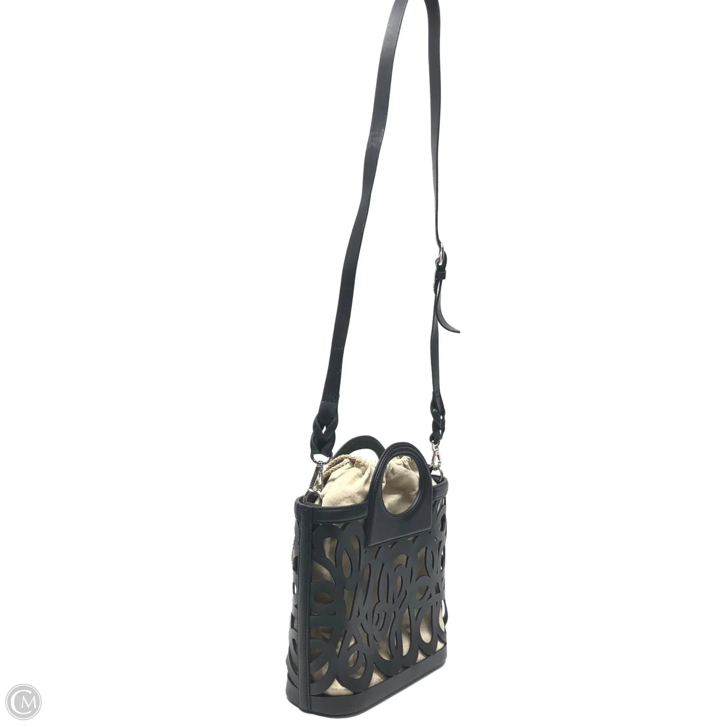 Handbag Leather By Brighton, Size: Large