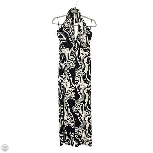 Jumpsuit By Forever 21 In Black & Tan, Size: Xl