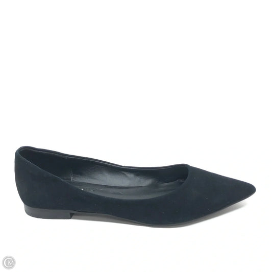 Shoes Flats By Aqua In Black, Size: 6.5