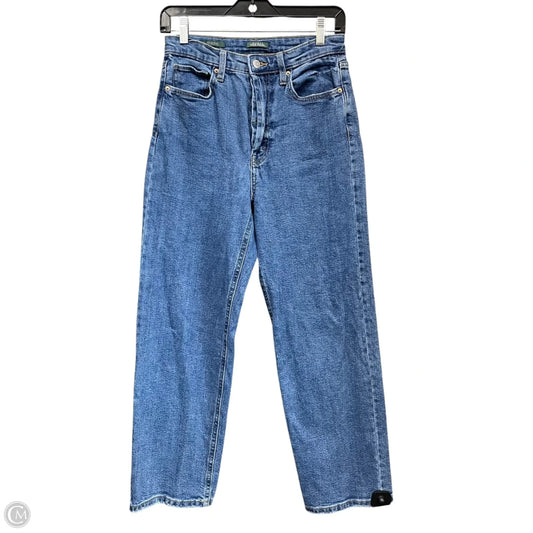 Jeans Straight By Wild Fable In Blue Denim, Size: 4