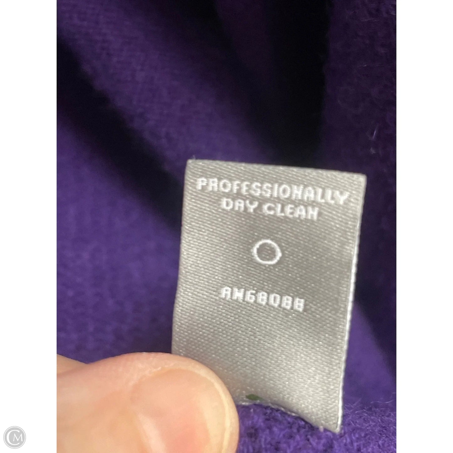 Cardigan Designer By Neiman Marcus In Purple, Size: M