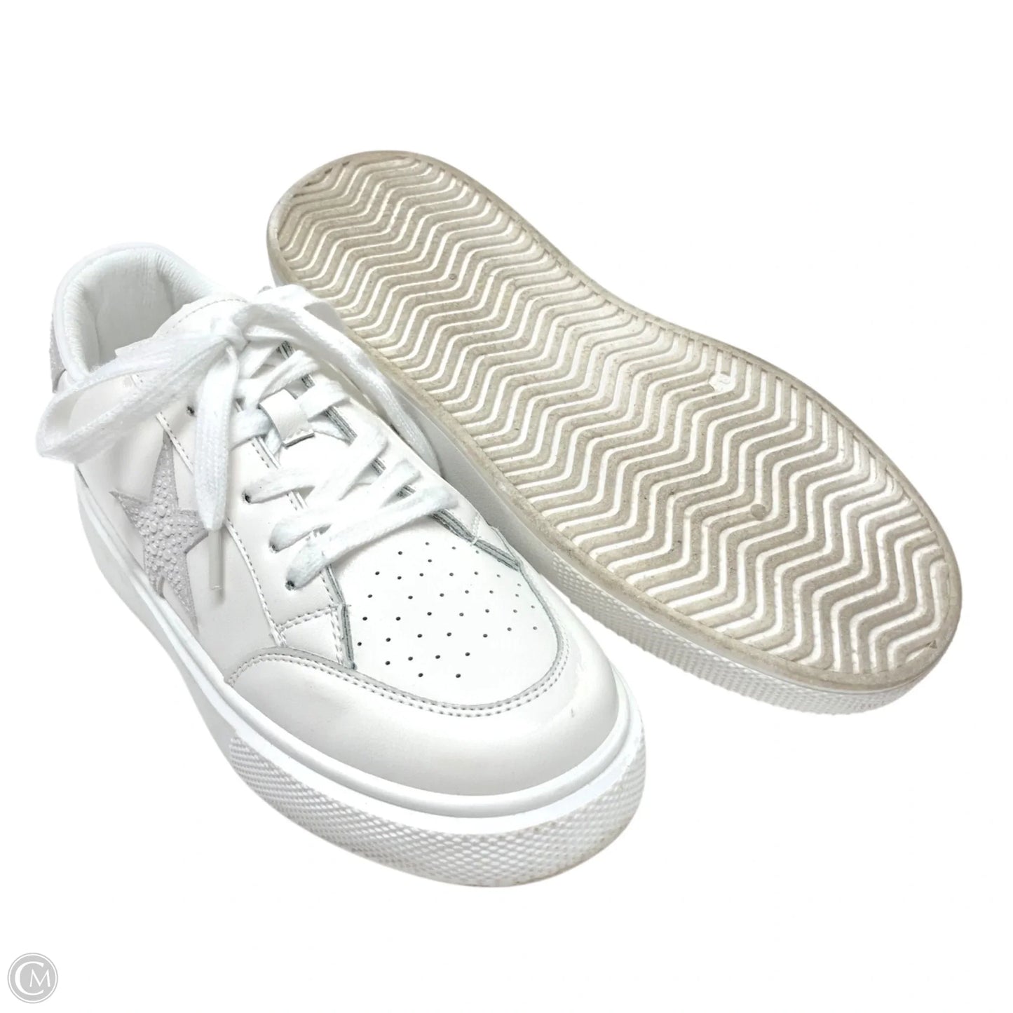 Shoes Sneakers By Vintage Havana In White, Size: 8.5