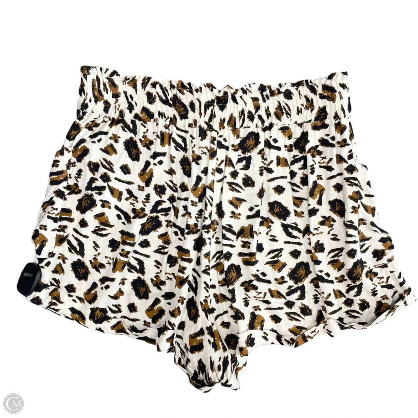 Shorts By Show Me Your Mumu In Brown & Cream, Size: Xl