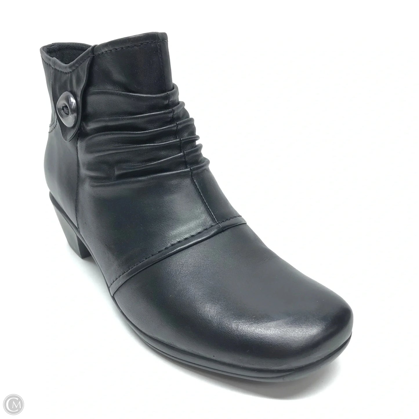 Boots Ankle Heels By Earth Origins In Black, Size: 10