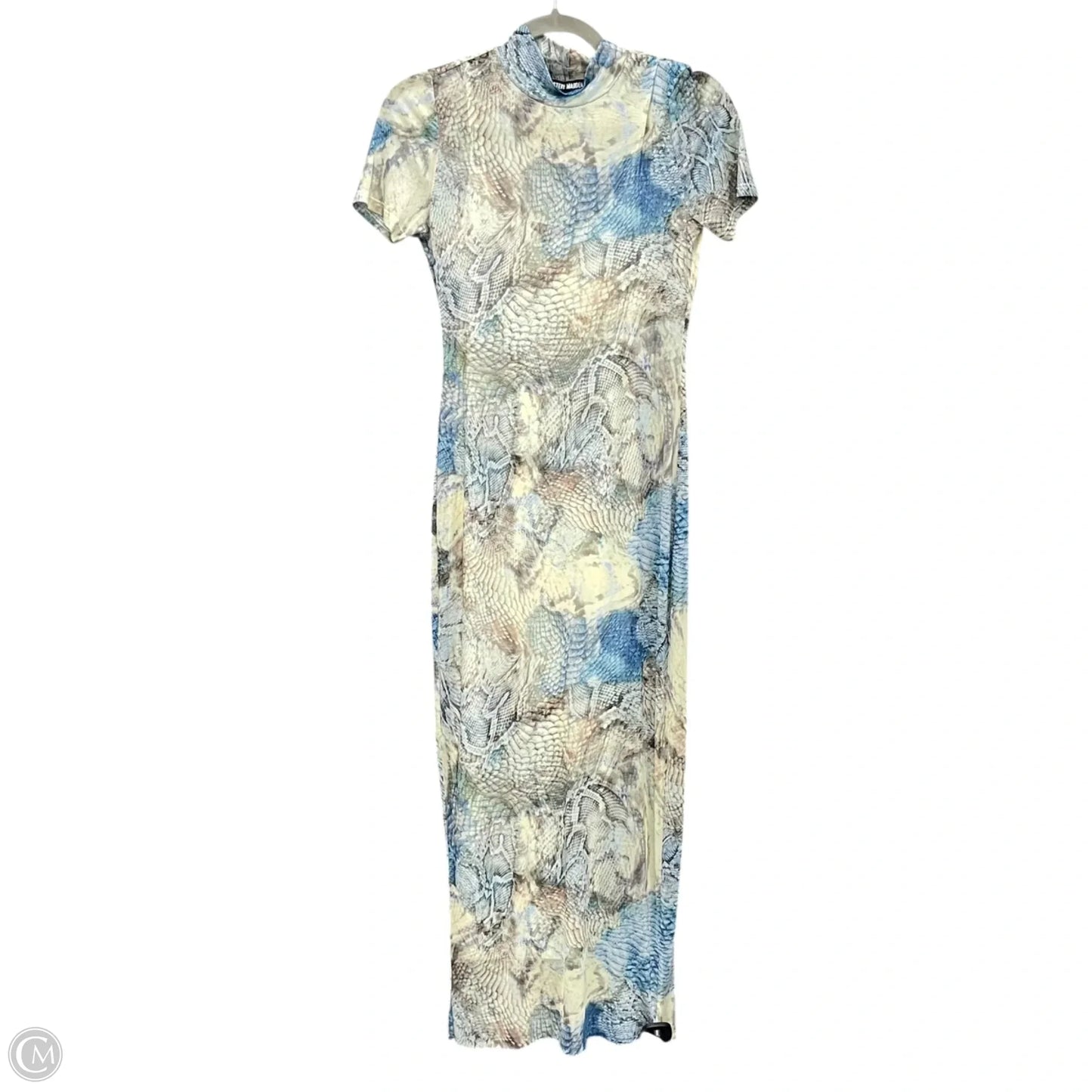 Dress Casual Midi By Steve Madden In Snakeskin Print, Size: Xs
