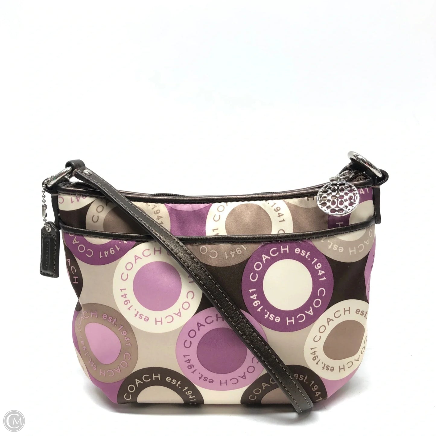 Crossbody Designer By Coach, Size: Small