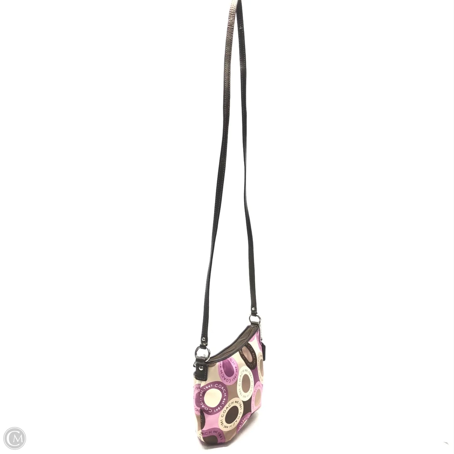 Crossbody Designer By Coach, Size: Small