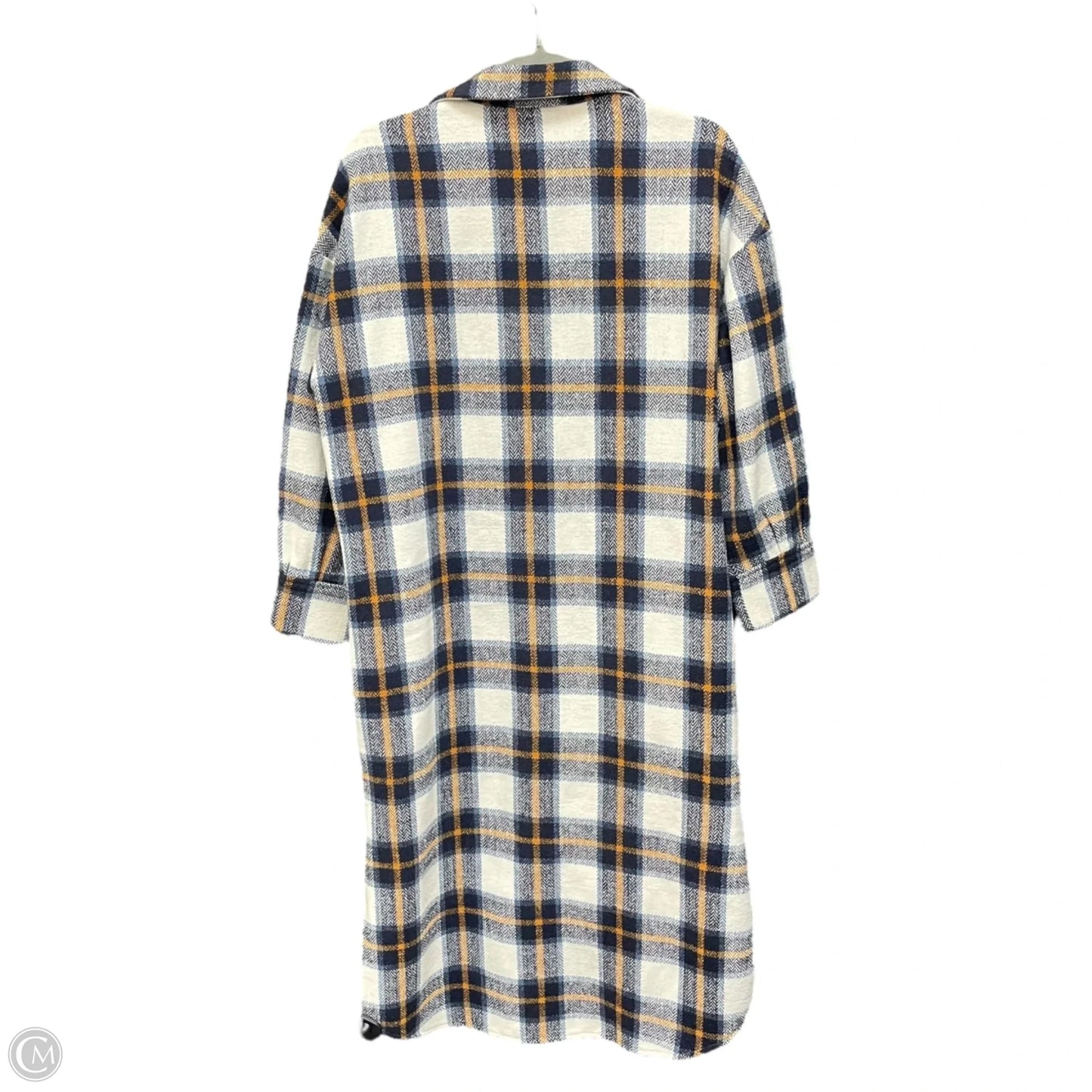 Coat Other By Cmc In Plaid Pattern, Size: M
