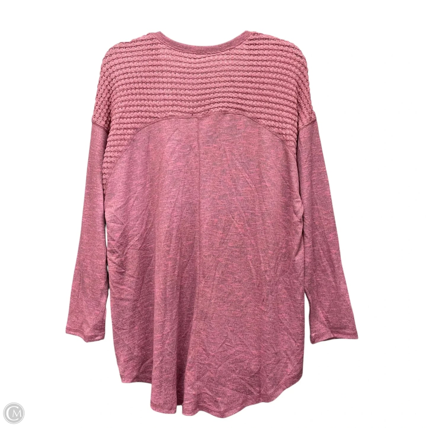Top Long Sleeve By Lane Bryant In Pink, Size: 1x