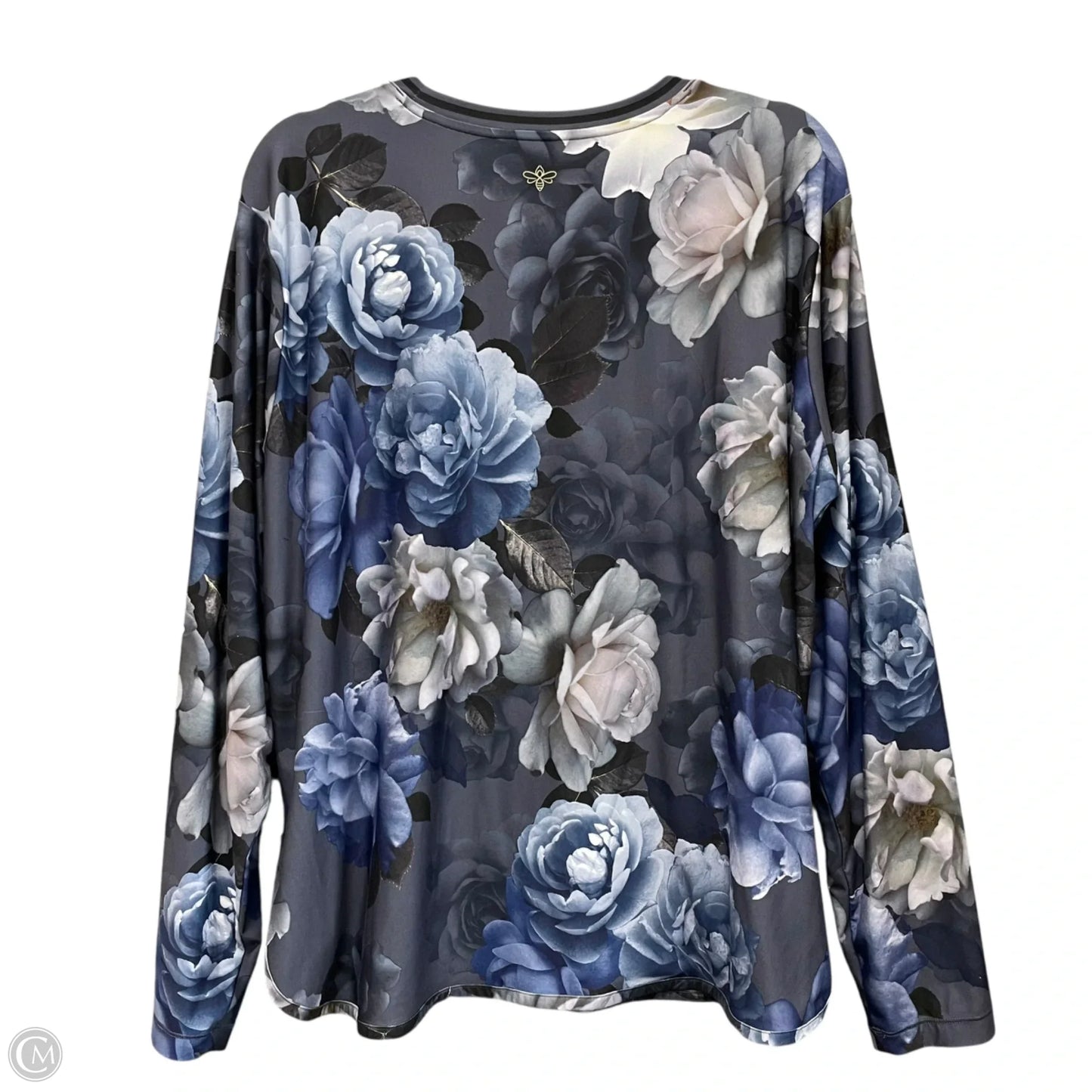 Top Long Sleeve By Johnny Was In Blue, Size: Xl