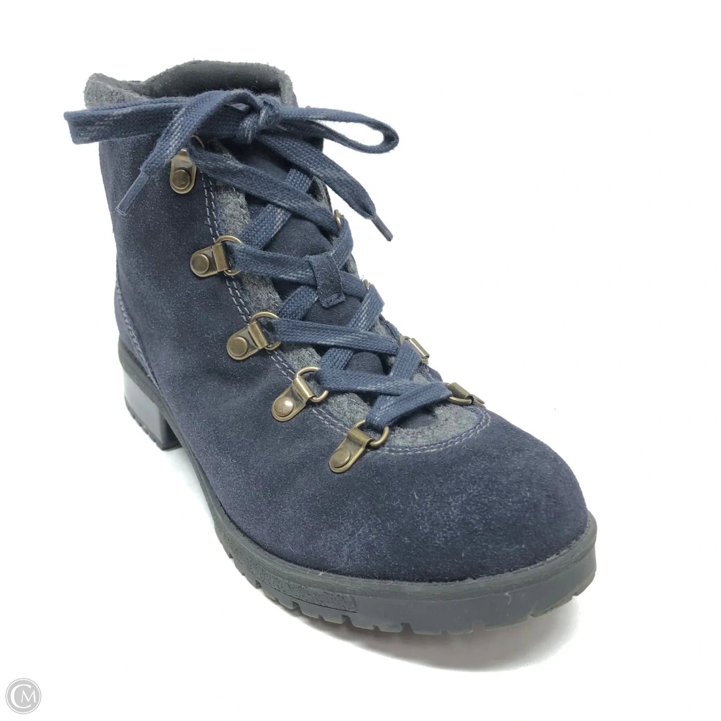 Boots Combat By Clarks In Navy, Size: 8