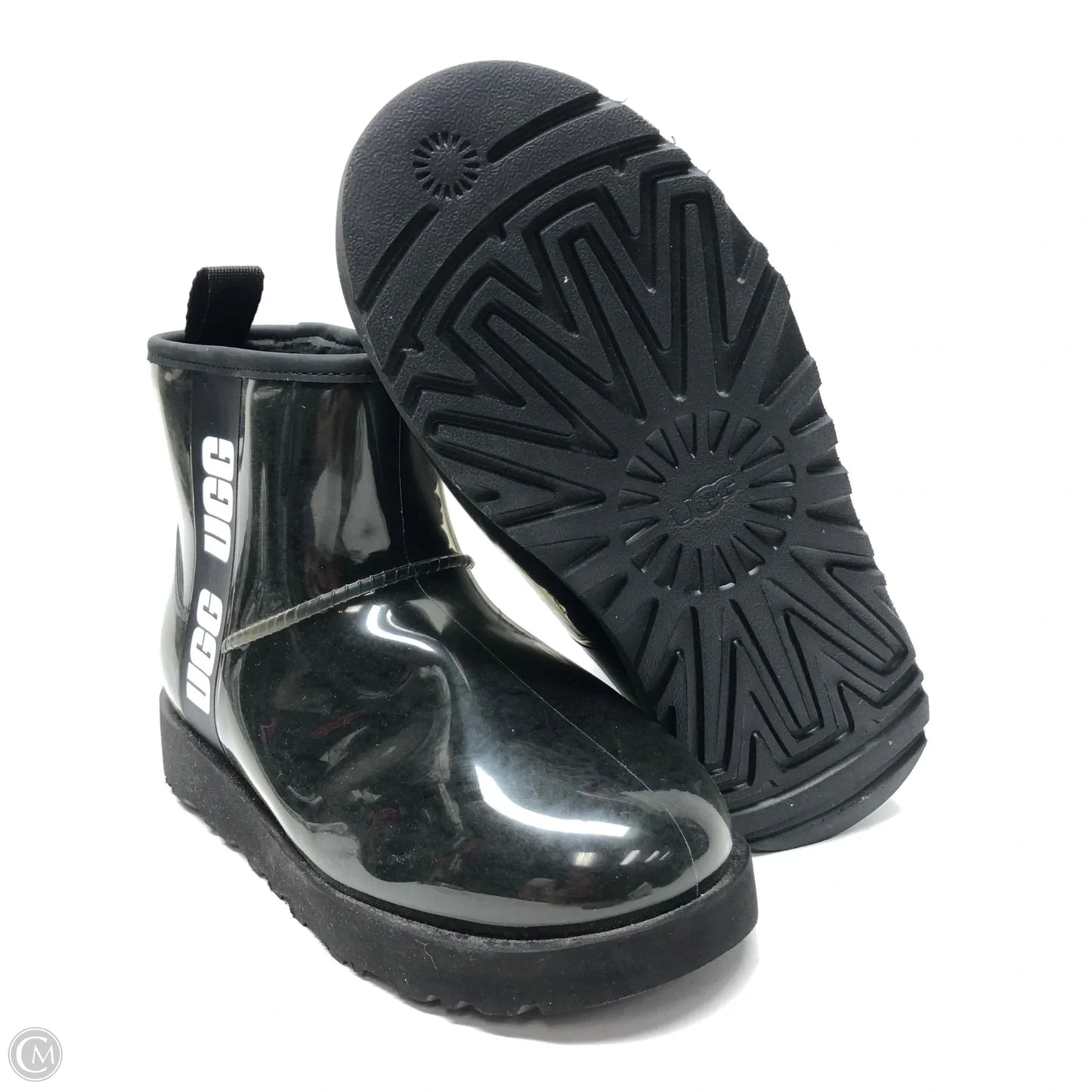 Boots Designer By Ugg In Black, Size: 6