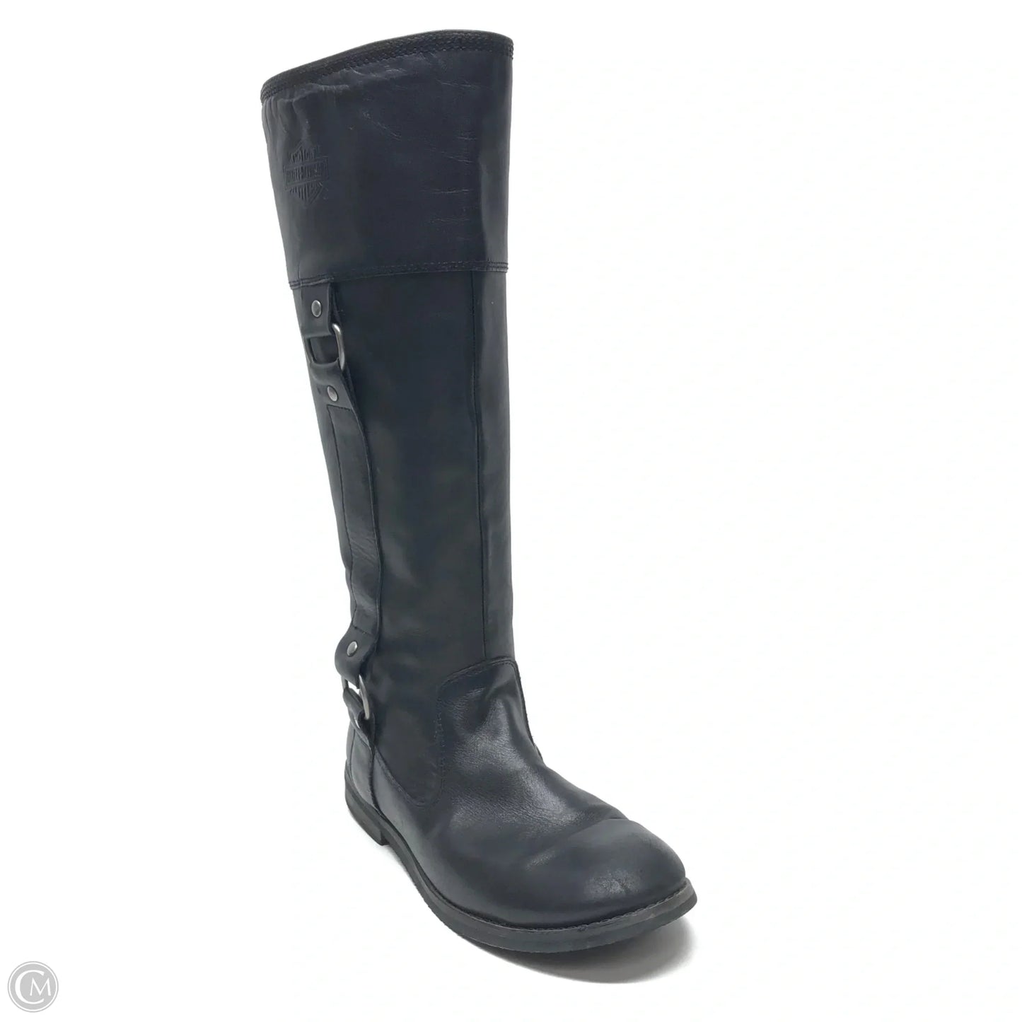 Boots Knee Flats By Harley Davidson In Black, Size: 6.5
