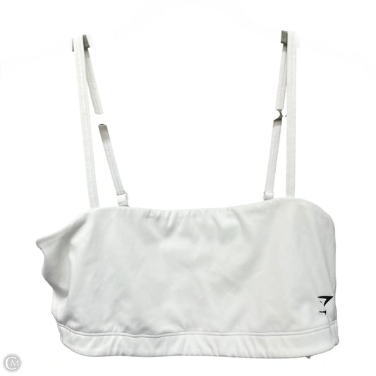 Athletic Bra By Gym Shark In White, Size: M