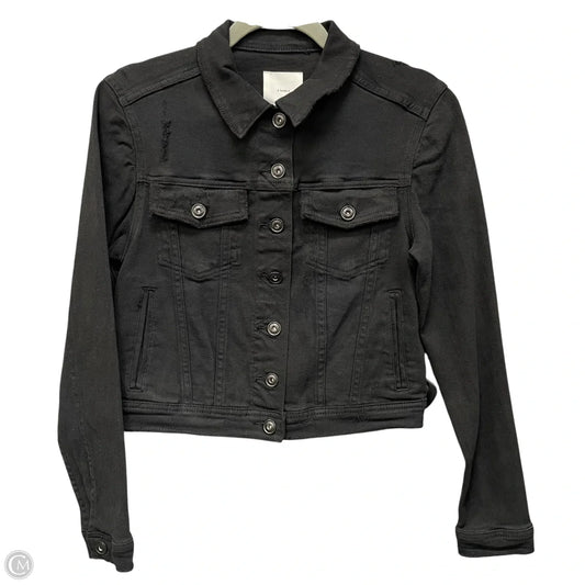 Jacket Denim By A Loves A In Black Denim, Size: S
