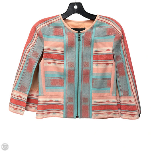 Blazer By Bcbgmaxazria In Blue & Pink, Size: S