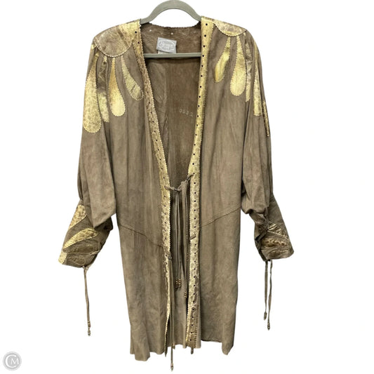 Cardigan By Cma In Tan, Size: S