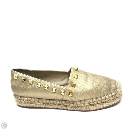 Shoes Flats By Steve Madden In Gold, Size: 6.5