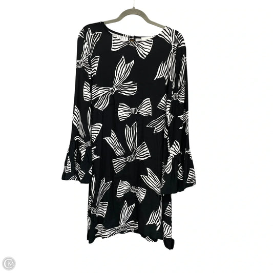 Dress Casual Short By Loft In Black & White, Size: L