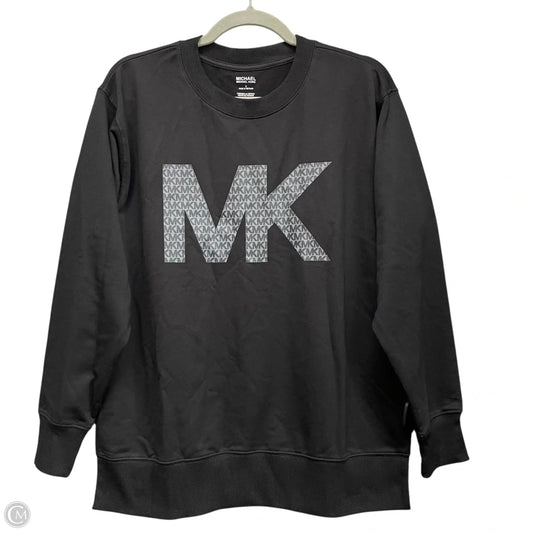 Sweatshirt Crewneck By Michael By Michael Kors In Black, Size: S
