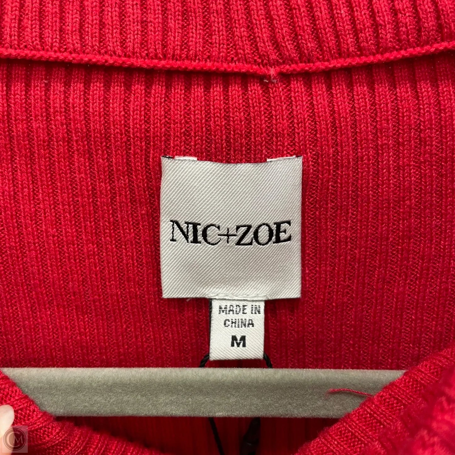 Dress Casual Midi By Nic + Zoe In Red, Size: M