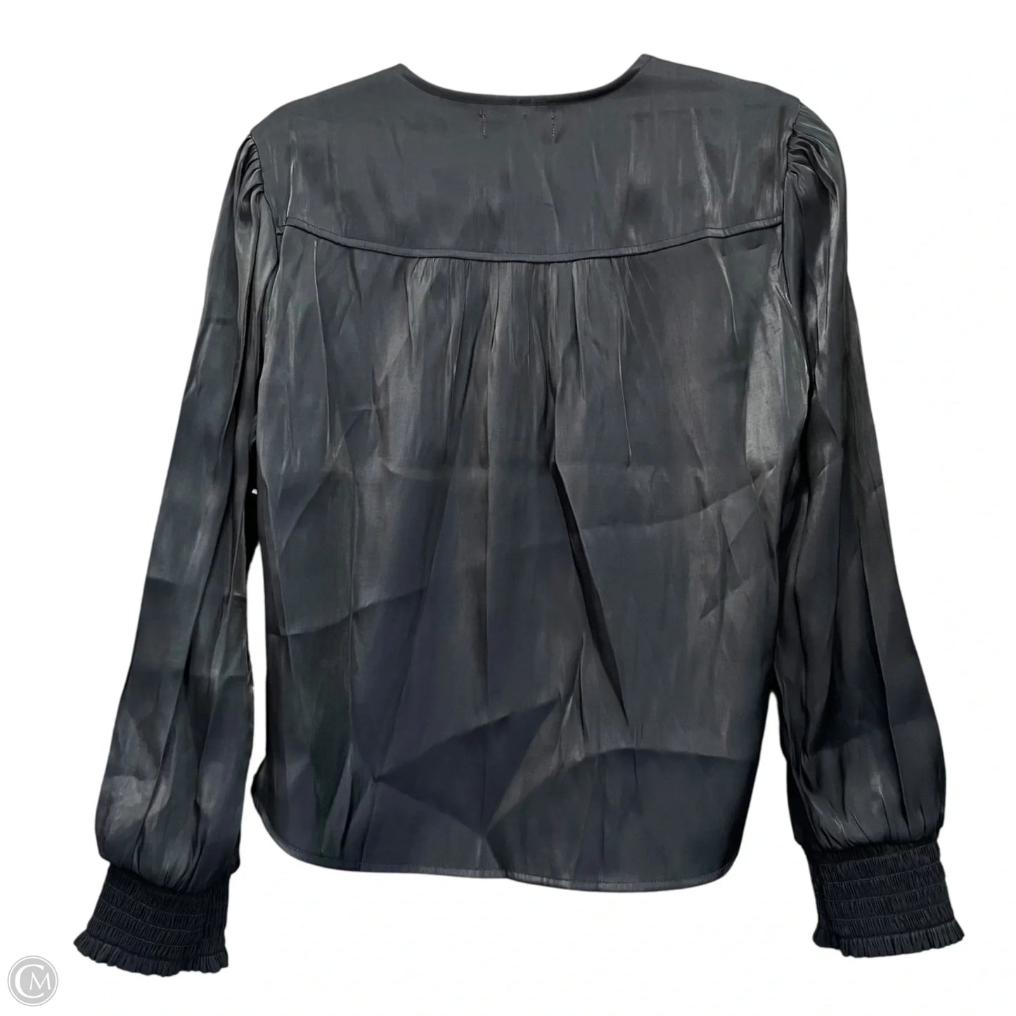 Blouse Long Sleeve By Cloth & Stone In Black, Size: S