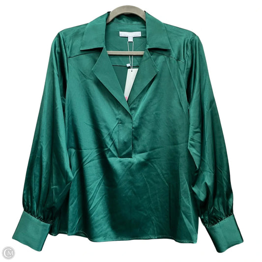 Blouse Long Sleeve By Antonio Melani In Green, Size: S