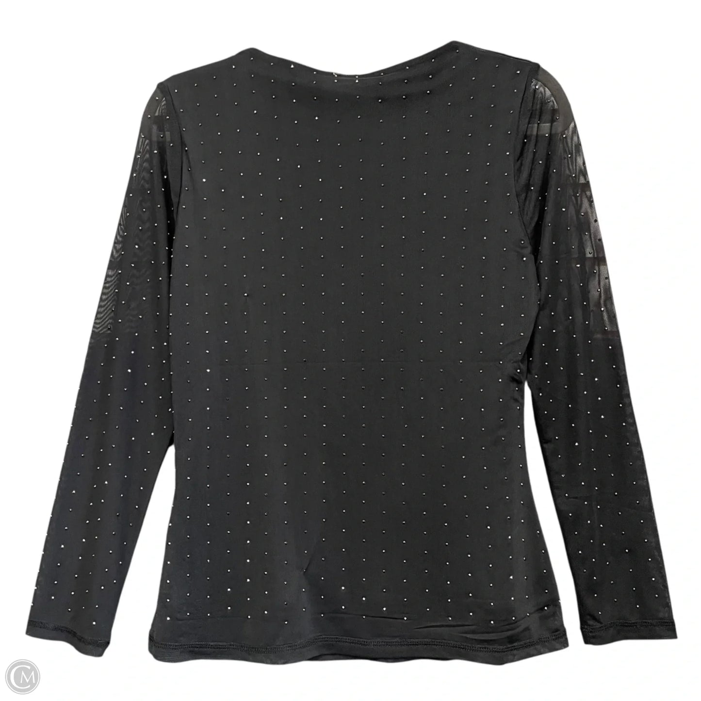 Top Long Sleeve By Reba In Black, Size: S