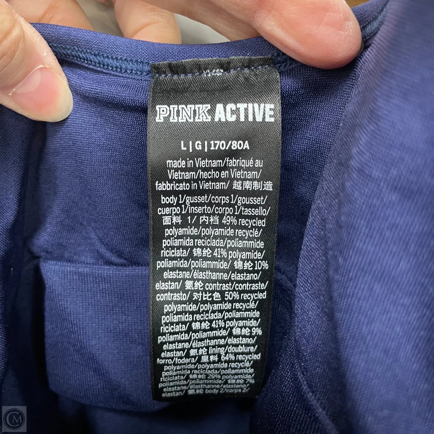 Jumpsuit By Pink In Blue, Size: L